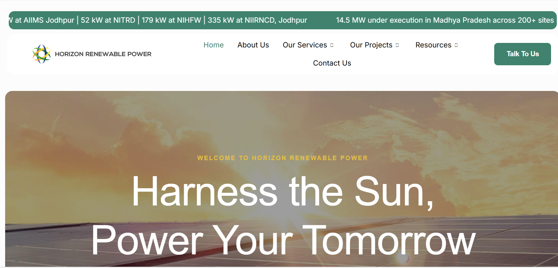 Horizon Renewable Power